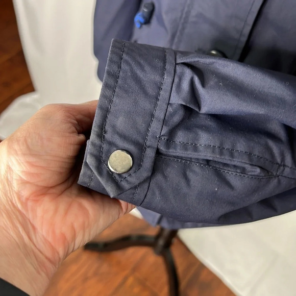 J. Crew Factory Blue Lightweight  Jacket - Picture 4 of 14